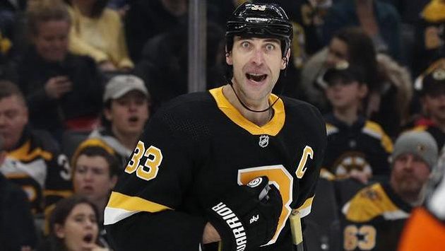 Kapitán Bostonu Zdeno Chára. Kapitán Bostonu Zdeno Chára.