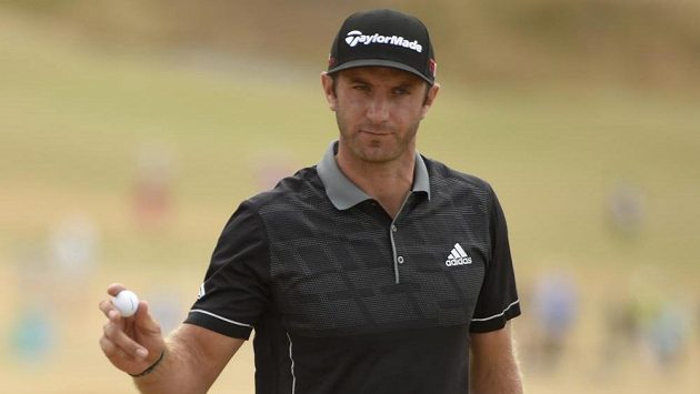 Americký golfista Dustin Johnson na US Open. Americký golfista Dustin Johnson na US Open.