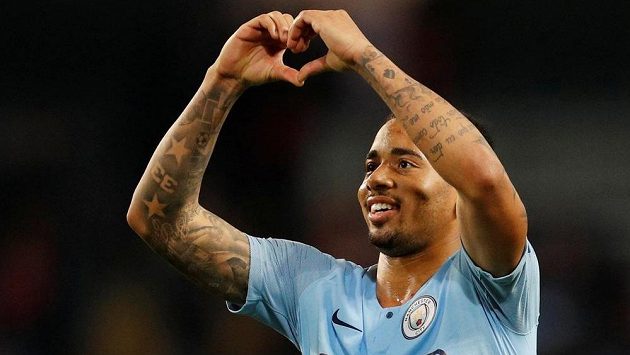 Gabriel Jesus z Manchesteru City. Gabriel Jesus z Manchesteru City.