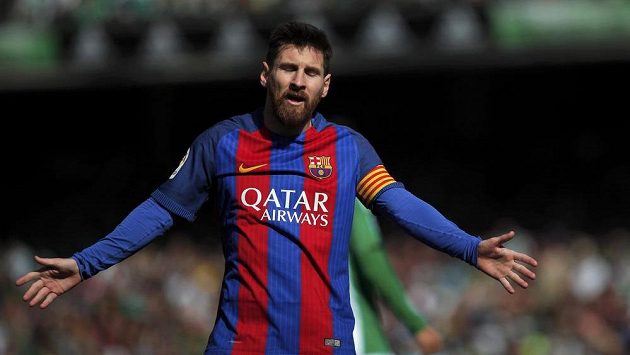 Barcelonský Lionel Messi. Barcelonský Lionel Messi.