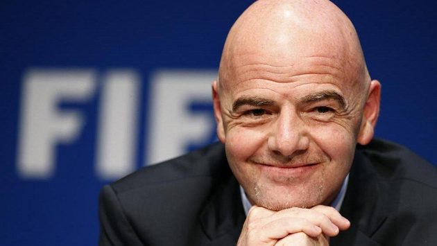 Prezident FIFA Gianni Infantino. Prezident FIFA Gianni Infantino.
