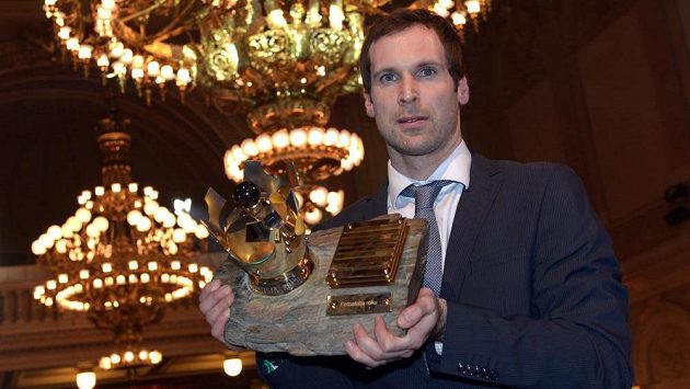 Brankář Petr Čech, vítěz ankety Fotbalista roku 2013. Brankář Petr Čech, vítěz ankety Fotbalista roku 2013.