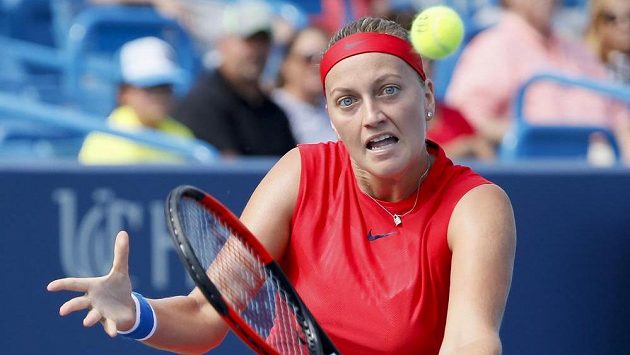 Petra Kvitová na turnaji v Cincinnati. Petra Kvitová na turnaji v Cincinnati.