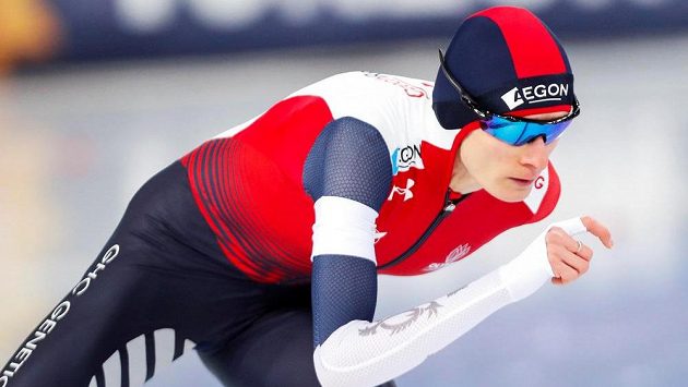Martina Sábliková v Hamaru na cestě k vítězství na trati 3000 m. Martina Sábliková v Hamaru na cestě k vítězství na trati 3000 m.