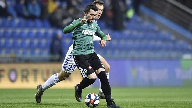 V popředí Vladimir Jovović z Jablonce, za ním Jakub Klíma z Mladé Boleslavi. V popředí Vladimir Jovović z Jablonce, za ním Jakub Klíma z Mladé Boleslavi.