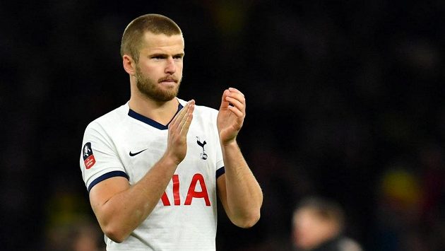 Eric Dier z Tottenhamu po březnovém zápasu FA Cupu s Norwichem. Eric Dier z Tottenhamu po březnovém zápasu FA Cupu s Norwichem.
