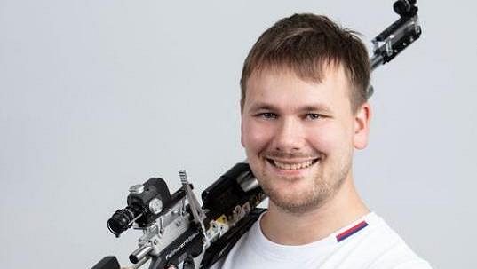 Český střelec David Hrčkulák. Český střelec David Hrčkulák.