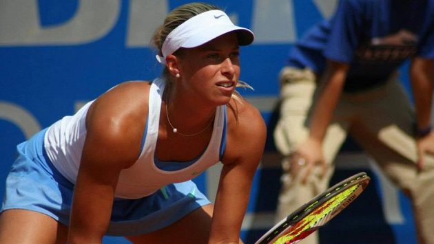 Česká tenistka Andrea Hlaváčková. Česká tenistka Andrea Hlaváčková.
