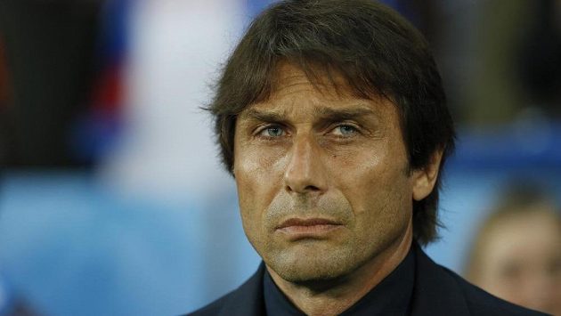 Trenér Itálie Antonio Conte. Trenér Itálie Antonio Conte.