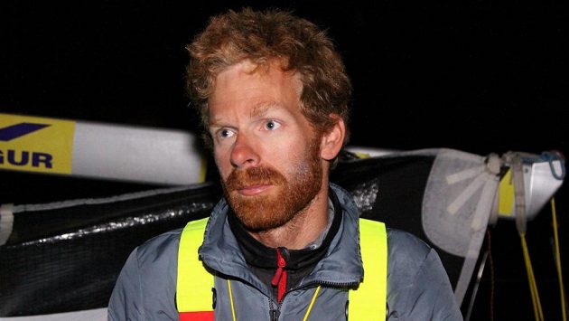 Jachtař Milan Koláček během závodu La Solitaire Urgo Le Figaro. Jachtař Milan Koláček během závodu La Solitaire Urgo Le Figaro.