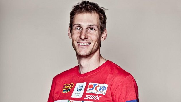 Běžec na lyžích Martin Jakš. Běžec na lyžích Martin Jakš.