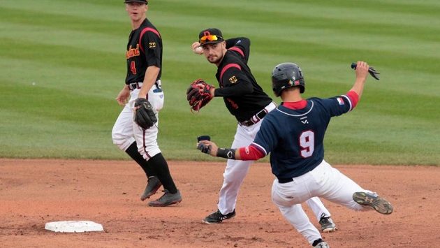 Čeští baseballisté prohráli na turnaji Super6 s Německem. Čeští baseballisté prohráli na turnaji Super6 s Německem.