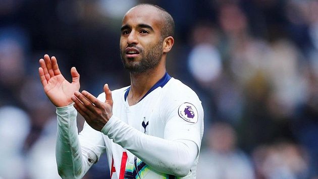 Lucas Moura z Tottenhamu po utkání s Huddersfieldem. Lucas Moura z Tottenhamu po utkání s Huddersfieldem.