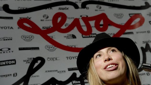 Olympijská vítězka Eva Samková. Olympijská vítězka Eva Samková.