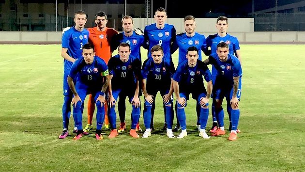 Slovenští fotbalisté před zápasem s Ugandou - archivní snímek. Slovenští fotbalisté před zápasem s Ugandou - archivní snímek.