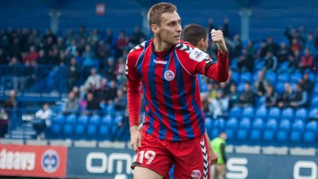 Jan Kalabiška v dresu Senice. Jan Kalabiška v dresu Senice.
