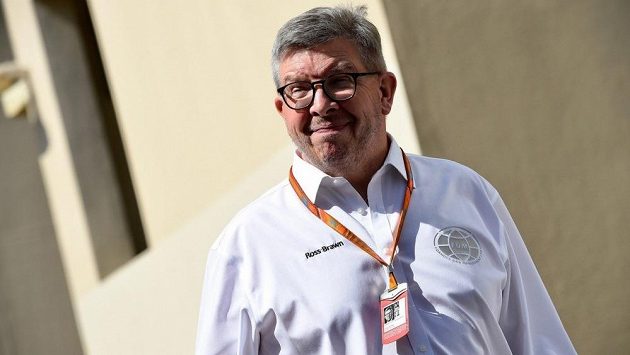 Sportovní šéf formule 1 Ross Brawn. Sportovní šéf formule 1 Ross Brawn.