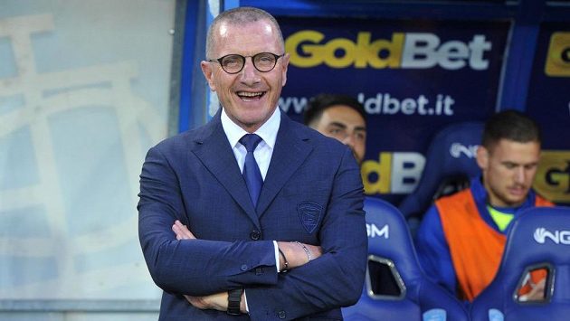 Dnes už bývalý kouč Empoli Aurelio Andreazzoli. Dnes už bývalý kouč Empoli Aurelio Andreazzoli.