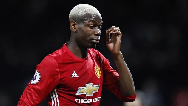 Paul Pogba z Manchesteru United Paul Pogba z Manchesteru United