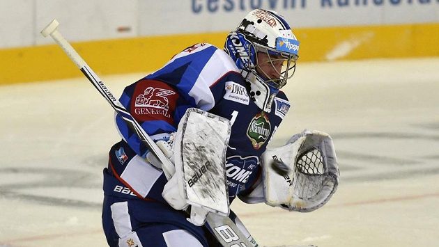 Brankář Brna Marek Čiliak. Brankář Brna Marek Čiliak.