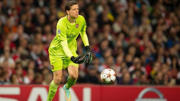 Brankář Arsenalu Londýn Wojciech Szczesny. Brankář Arsenalu Londýn Wojciech Szczesny.