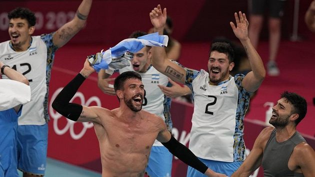 Volejbalisté Argentiny získali druhou medaili v historii OH Volejbalisté Argentiny získali druhou medaili v historii OH
