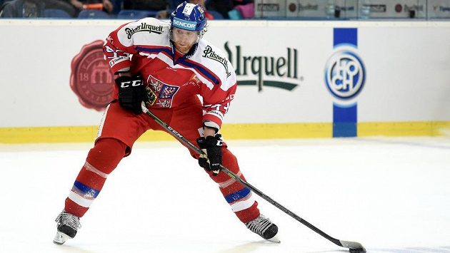 Český útočník Jakub Voráček během zápasu s Finskem. Český útočník Jakub Voráček během zápasu s Finskem.