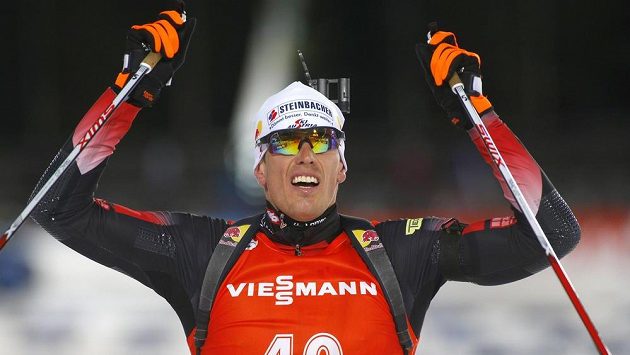 Nečekaný vítěz sprintu v Chanty Mansijsku Julian Eberhard z Rakouska. Nečekaný vítěz sprintu v Chanty Mansijsku Julian Eberhard z Rakouska.