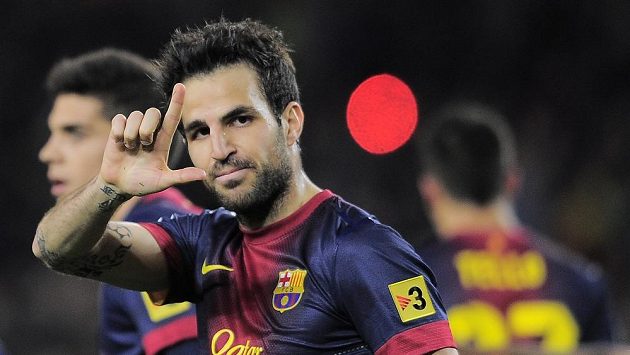 Dva důvody k oslavě měl po středečním postupu do semifinále Ligy mistrů záložník Barcelony Cesc Fábregas. Dva důvody k oslavě měl po středečním postupu do semifinále Ligy mistrů záložník Barcelony Cesc Fábregas.