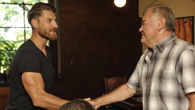 Jakub Nakládal (vlevo) a Vladimír Vůjtek. Jakub Nakládal (vlevo) a Vladimír Vůjtek.