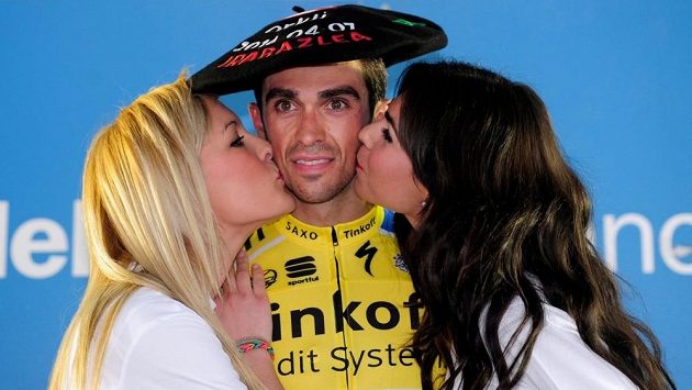 Vítěz závodu Kolem Baskicka, domácí cyklista Alberto Contador. Vítěz závodu Kolem Baskicka, domácí cyklista Alberto Contador.
