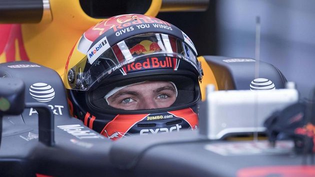 Max Verstappen během Velké ceny USA. Max Verstappen během Velké ceny USA.