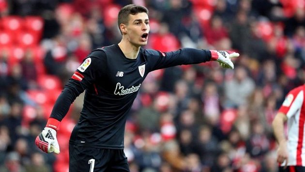 Thibauta Courtoise, který má namířeno do Realu Madrid, V Chelsea nahradí Kepa Arrizabalaga z Bilbaa Thibauta Courtoise, který má namířeno do Realu Madrid, V Chelsea nahradí Kepa Arrizabalaga z Bilbaa