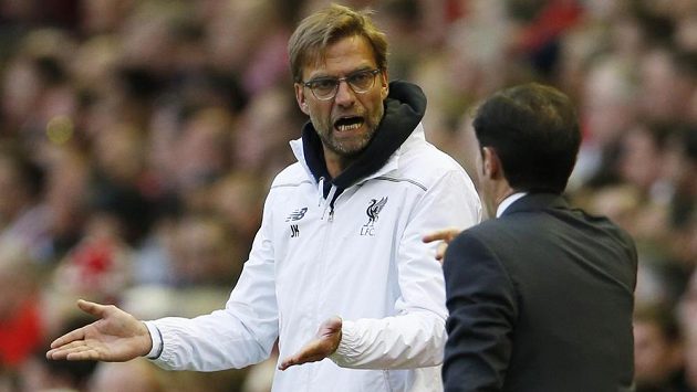 Kouč Liverpoolu Jürgen Klopp. Kouč Liverpoolu Jürgen Klopp.