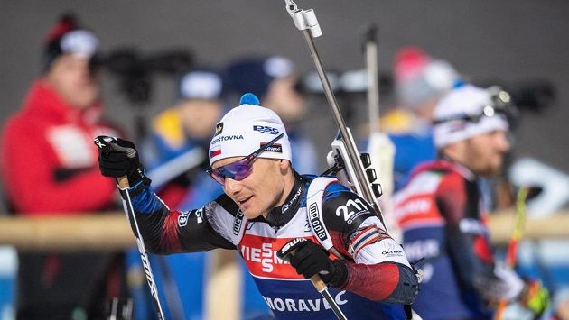 Český biatlonista Ondřej Moravec. Český biatlonista Ondřej Moravec.