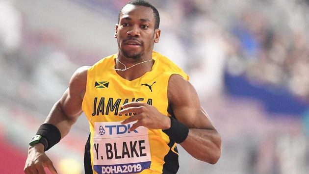 Jamajský sprinter Yohan Blake při světovém šampionátu v Dauhá. Jamajský sprinter Yohan Blake při světovém šampionátu v Dauhá.