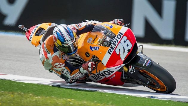 Španělský motocyklista Dani Pedrosa. Španělský motocyklista Dani Pedrosa.
