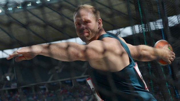 Německý diskař Robert Harting. Německý diskař Robert Harting.