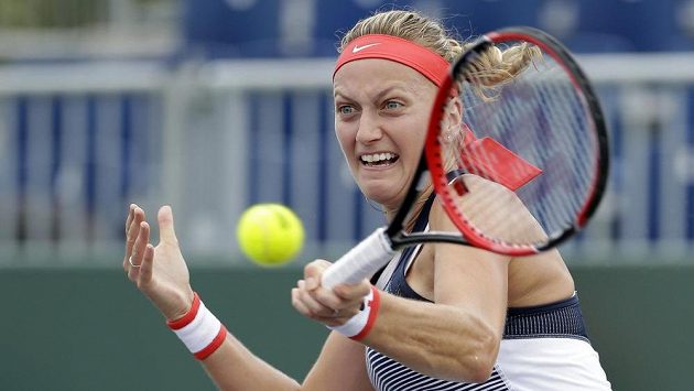 Petra Kvitová na turnaji Miami Open v Key Biscayne. Petra Kvitová na turnaji Miami Open v Key Biscayne.
