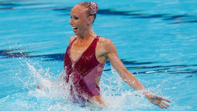 Česká reprezentantka v synchronizovaném plavání Soňa Bernardová. Česká reprezentantka v synchronizovaném plavání Soňa Bernardová.