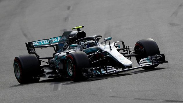 Fin Valtteri Bottas při GP Ázerbájdžánu. Fin Valtteri Bottas při GP Ázerbájdžánu.
