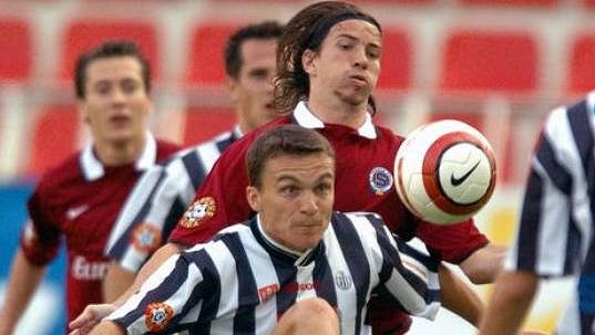 David Lafata ještě v českobudějovickém dresu. David Lafata ještě v českobudějovickém dresu.