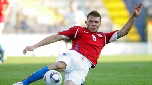 Luboš Adamec v dresu reprezentační sedmnáctky - archivní snímek z roku 2011. Luboš Adamec v dresu reprezentační sedmnáctky - archivní snímek z roku 2011.