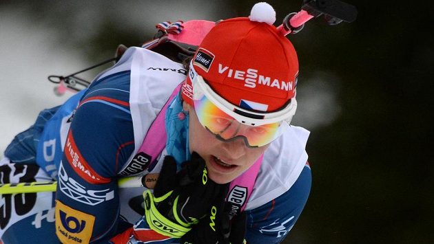 Veronika Vítková v Oberhofu. Veronika Vítková v Oberhofu.