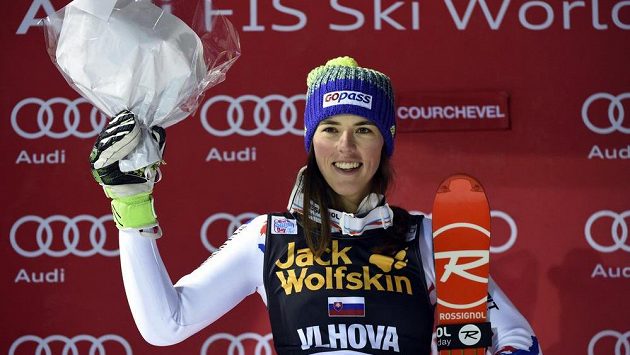 Petra Vlhová po druhém místě při nedávném závodě v Courchevelu. Petra Vlhová po druhém místě při nedávném závodě v Courchevelu.