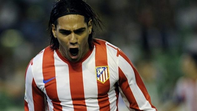Kolumbijský snajpr Radamel Falcao Kolumbijský snajpr Radamel Falcao