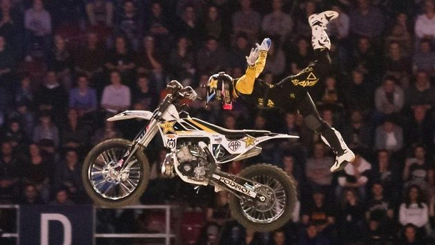 Freestyle motokrosař Libor Podmol Freestyle motokrosař Libor Podmol