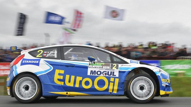 Václav Pech a Petr Uhel, Ford Fiesta R5, na Rallye Šumava Václav Pech a Petr Uhel, Ford Fiesta R5, na Rallye Šumava