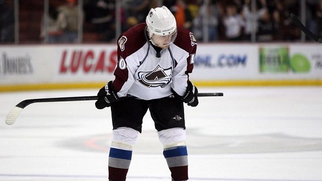 Bývalý hokejista Marek Svatoš ještě v dresu Colorada v NHL. Bývalý hokejista Marek Svatoš ještě v dresu Colorada v NHL.