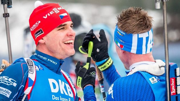 Český biatlonista Michal Krčmář. Český biatlonista Michal Krčmář.
